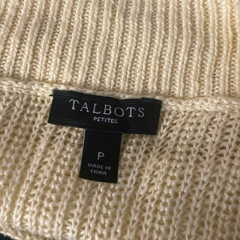 Talbots Linen Cardigan - Picture 4 of 4